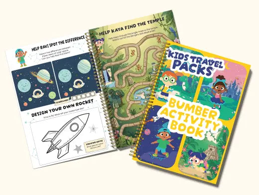 Multi-Section Activity Book